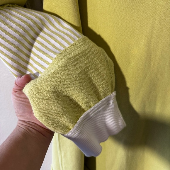 Free People We The Free Clean Prep Polo Pullover Top Light Green Size XL - Picture 7 of 8